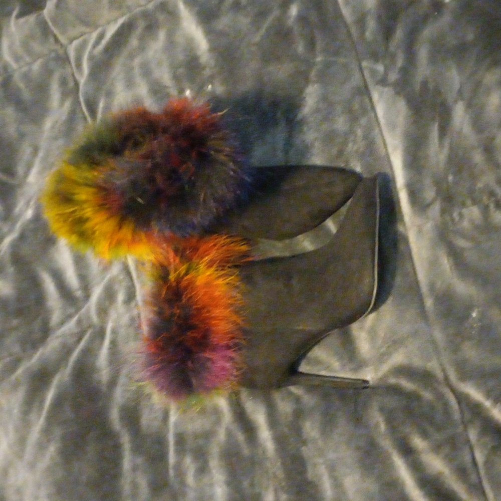 High heel boots, size 8 1/2